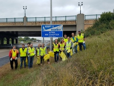 Volunteers Brave the Elements for 5th Adopt-A-Highway Event