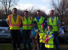 Chapter Helps Clean Up Lakeville Watershed Area